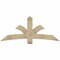 Ekena Millwork Davenport Rough Sawn Timber Gable Bracket, Douglas Fir, 72"W x 30"H x 6"D x 6"F, 10/12 Pitch GBW072X30X0606DAV00RDF - alternate 1